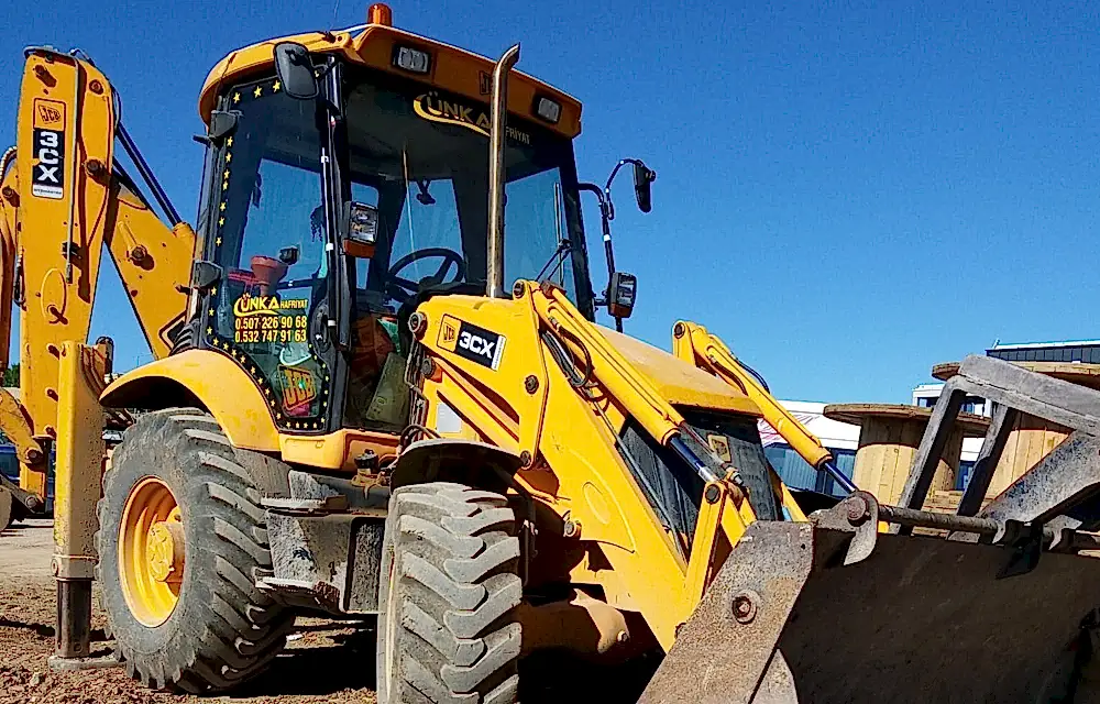 Şantiye İçin Kiralık JCB Hizmeti